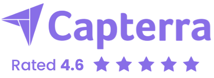 Capterra Rated 4.6 Stars