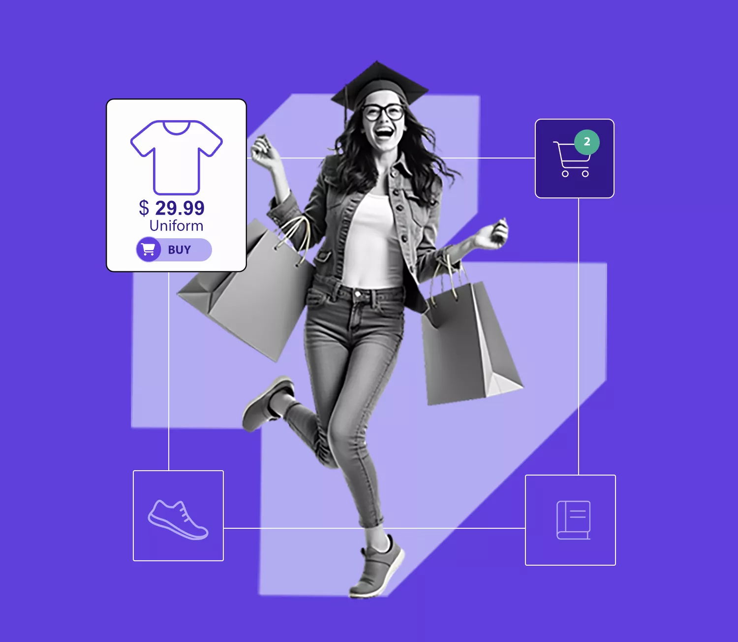 Online Store and POS system interface